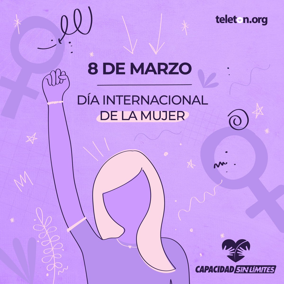 Conmemoración del Día Internacional de la Mujer por su participación dentro de la sociedad y su desarrollo íntegro como persona.