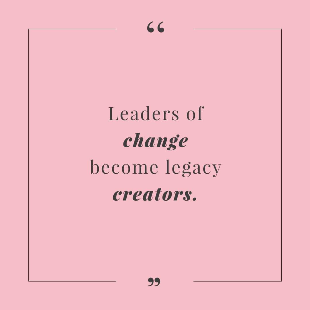 #leadersofchange #femalechangemakers #FemaleFounders #legacy #leadership #socialenterprise