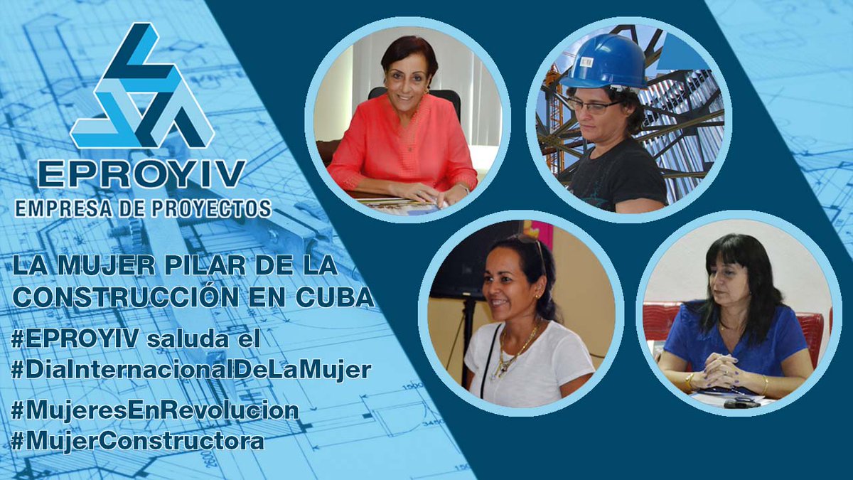 eproyiv's tweet photo. Feliz día Mujer! A nuestra #MujerConstructora 🧑🏭🌹, a nuestras #MujeresEnRevolucion ❤️🇨🇺#SectorDeLaConstrucción en #Cuba. https://t.co/WDCkZK1hXc