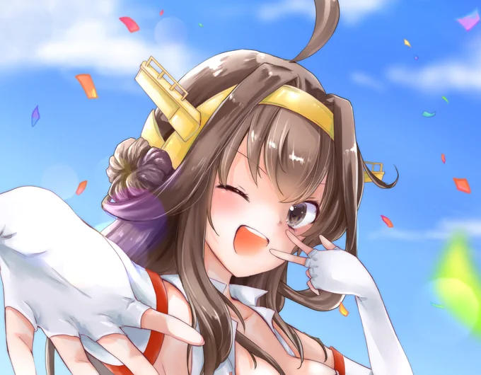 ニパさん主催のRQ合同に金剛ちゃんを描かせていただきました✨✨
コミケ延期に伴い頒布イベントが変更になりそうですが、お知らせできる時期がきたらまたお知らせします!! 