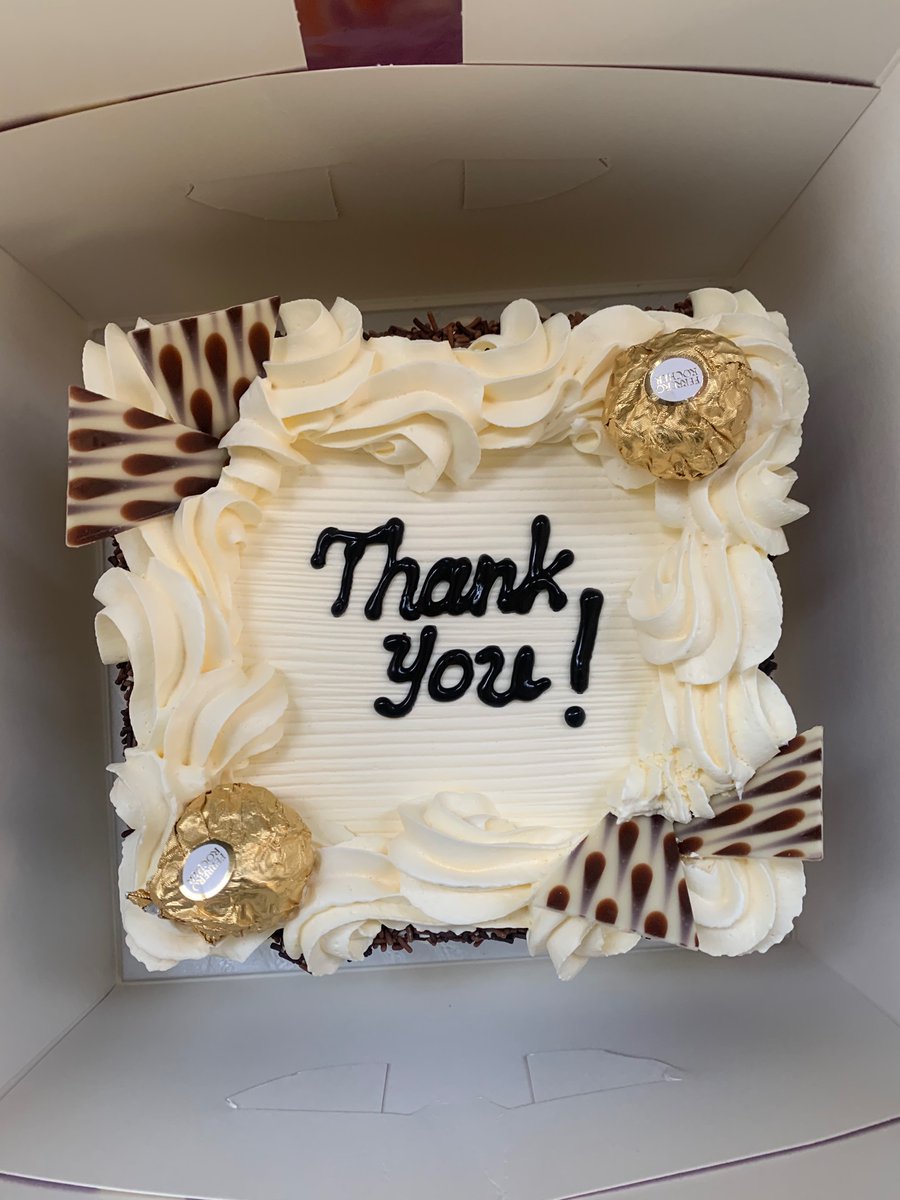 It’s nice to feel appreciated. What a lovely surprise. We do our best to help our customers. #cars #garage #northlondon #cake #gratitude