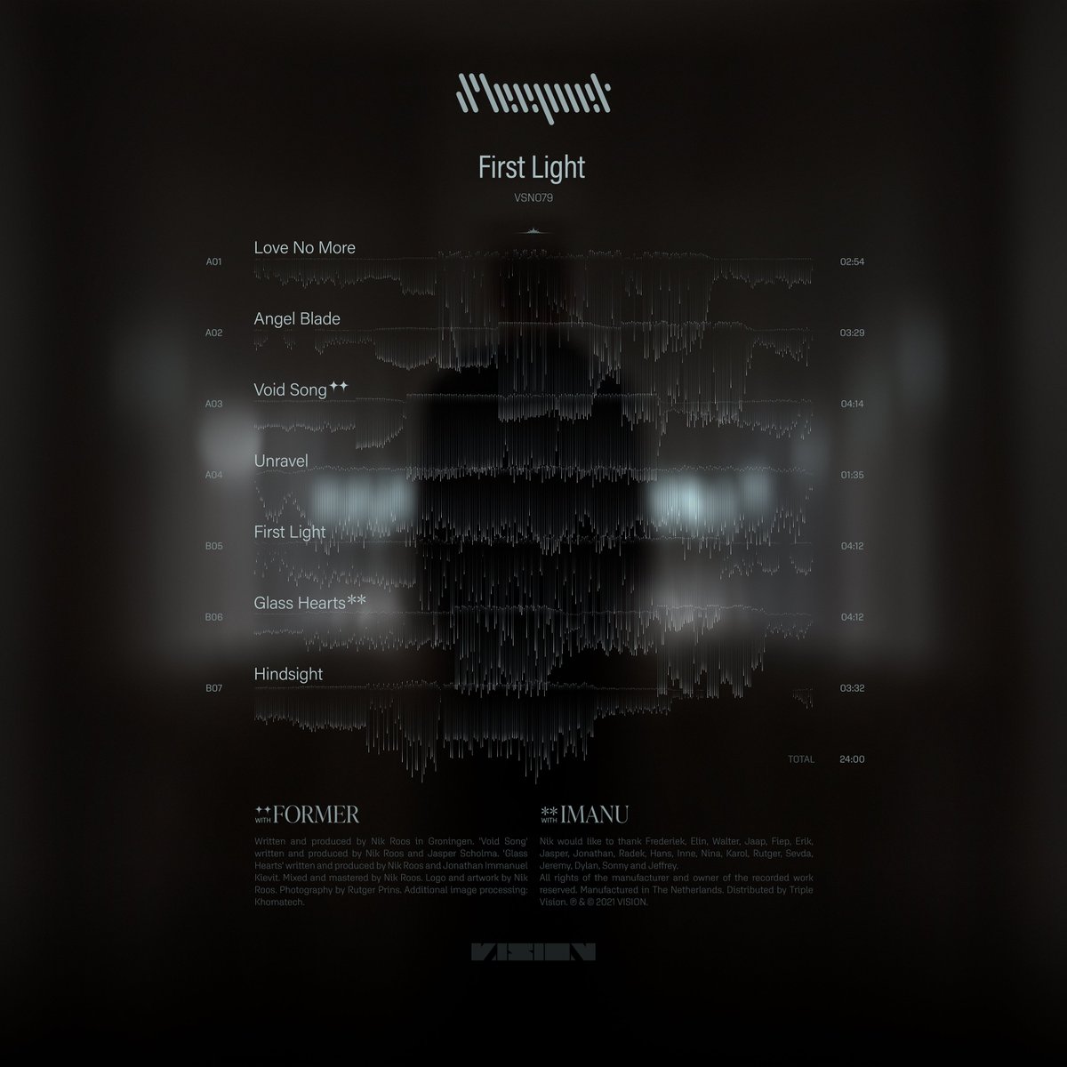 12.03: 'First Light' - inspired by true events. 
Digital &amp; vinyl pre-order: vision.fanlink.to/VSN079