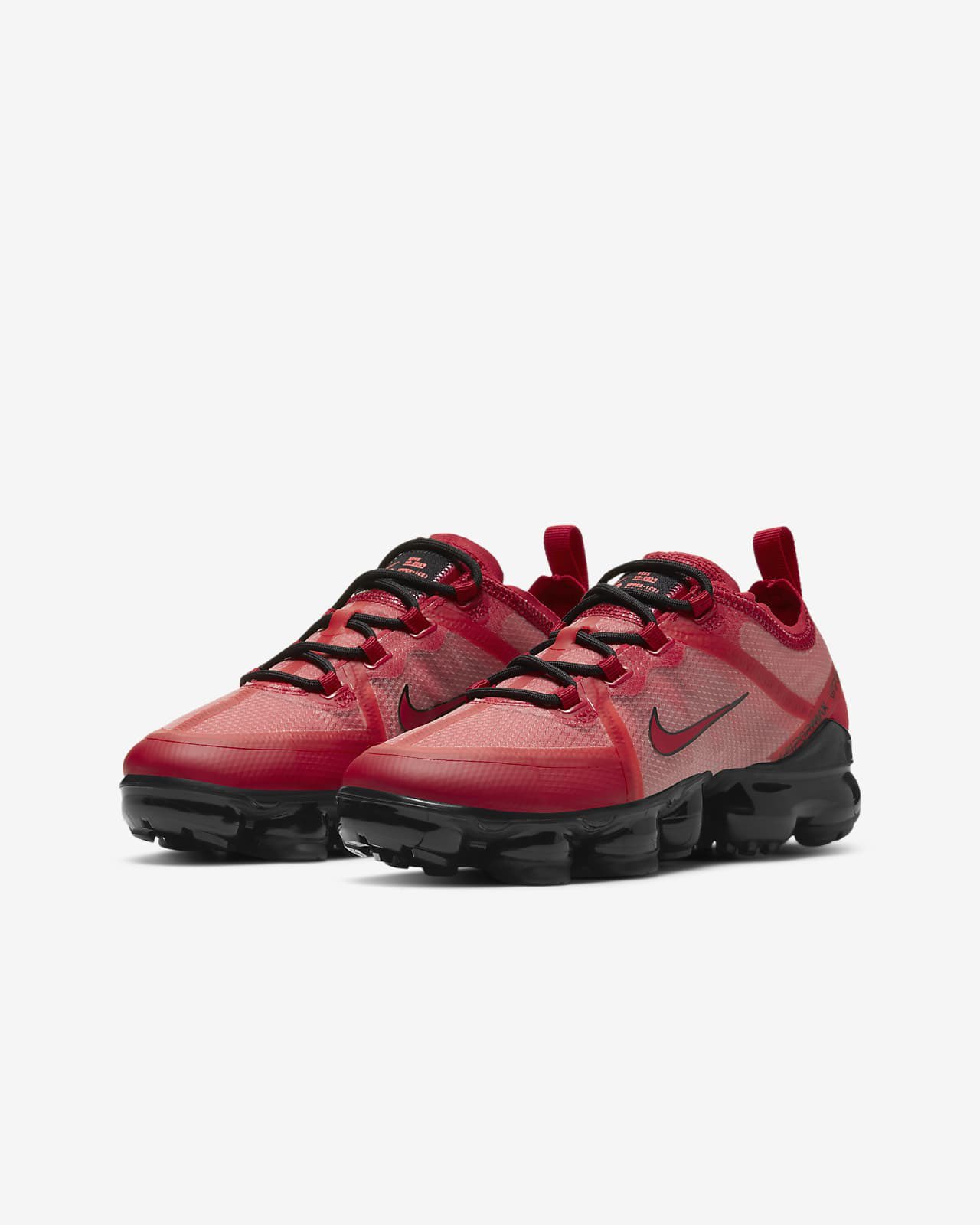 vapormax 2019 black and red