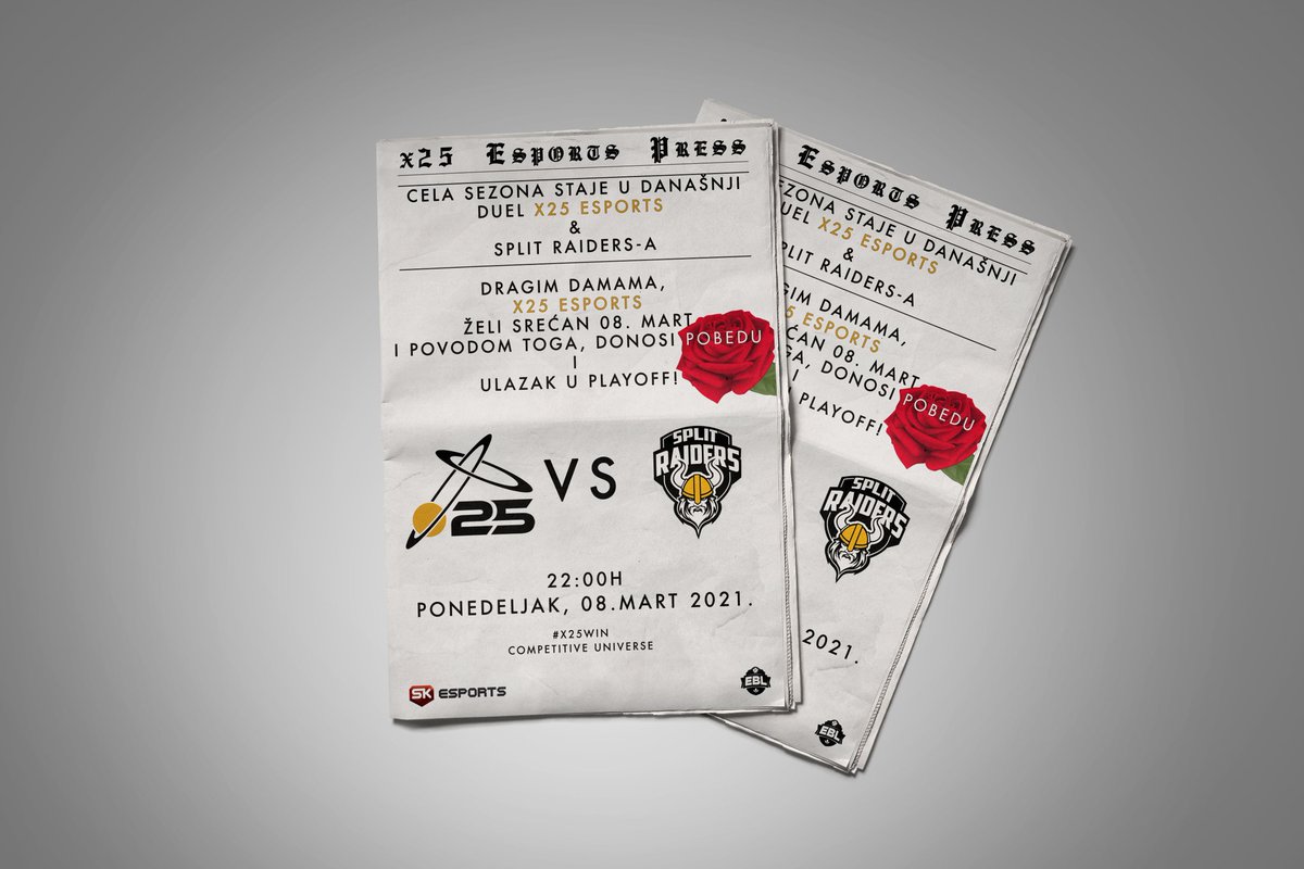 x25Esports's tweet photo. The race is in its last 100 m and although both teams are exhausted, they will surely fight to their last breath!
The playoff dream of one of the teams is likely to end today.
#x25win #EBL2021 #ajdeee https://t.co/qIOyMgYZLm