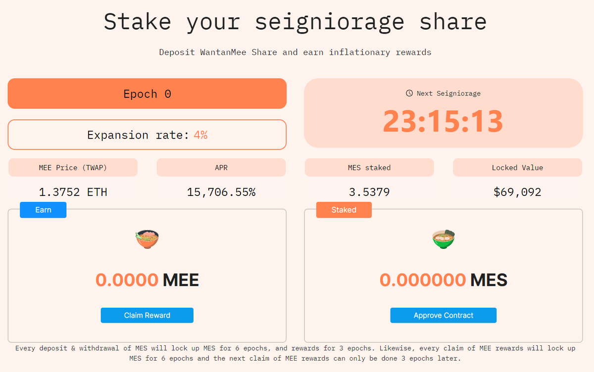 Our_Wantanmee's tweet photo. Finally, the long wait is over. Our Kitchen is LIVE now.

Deposit WantanMee Share and earn inflationary rewards here: https://t.co/neUMY8JXh2

#MEE #BSC https://t.co/DuDO2MCcDu