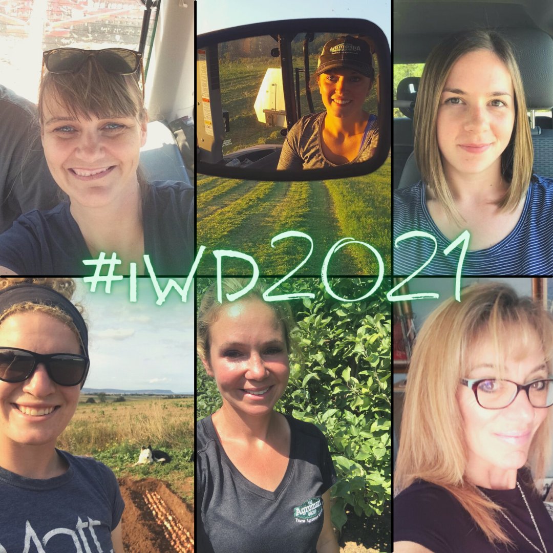 This group of women not only help keep wheels moving for our customers at Truro Agromart but in their own farming operations as well! #IWD2021