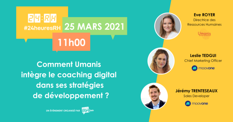 Parlons RH (@parlonsrh) on Twitter photo | 3⃣ème conférence de #24heuresRH |
⏰ 11h-11h45 : Comment Umanis intègre le #coaching #digital dans ses stratégies de développement ?
📢 Avec Eve Royer d'@Umanis_On_Air, <a href="/LeslieTedgui/">Leslie Tedgui</a> & Jérémy Trenteseaux (<a href="/Jeremy_Tintin/">Jeremy Trenteseaux</a>) de <a href="/MoovOne/">CoachHub France (ex-MoovOne)</a>
🔗 bit.ly/2OzaRno | 3⃣ème conférence de #24heuresRH |
⏰ 11h-11h45 : Comment Umanis intègre le #coaching #digital dans ses stratégies de développement ?
📢 Avec Eve Royer d'@Umanis_On_Air, <a href="/LeslieTedgui/">Leslie Tedgui</a> & Jérémy Trenteseaux (<a href="/Jeremy_Tintin/">Jeremy Trenteseaux</a>) de <a href="/MoovOne/">CoachHub France (ex-MoovOne)</a>
🔗 bit.ly/2OzaRno