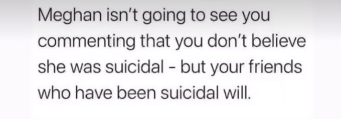 Happy international women&rsquo;s day to Meghan, Diana, Oprah, and Serena only. https://t.co/c9FMSnOzpu