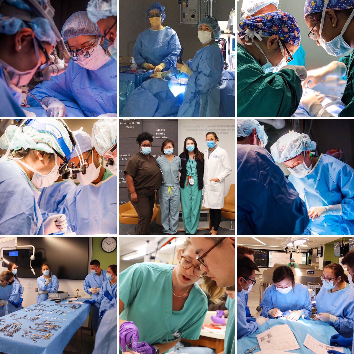 KU_ENT's tweet photo. Women belong...
in the OR
in anatomy labs training for OR
in Otolaryngology-Head &amp; Neck Surgery
in the field of medicine
in leadership positions

#ENTsurgery #WeAreOto #WIO #WomeninOtolaryngology #aaohns #ILookLikeASurgeon #MedTwitter #MedStudentTwitter #InternationalWomensDay https://t.co/K56xSYMyT4
