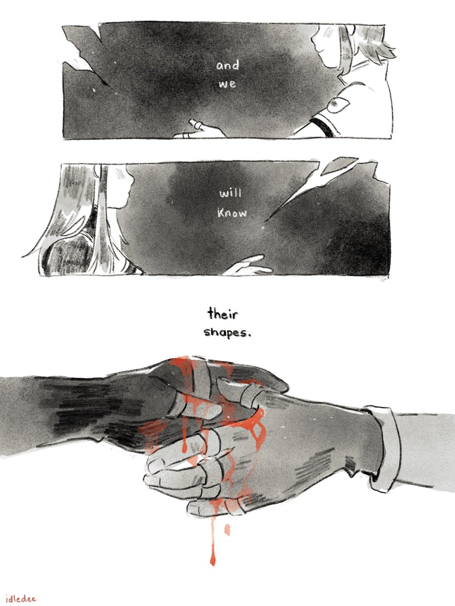 guided by our same sad cries 