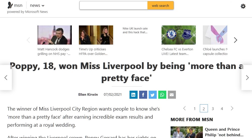 Also, @poppygerrard_x event information has been published on MSM News...