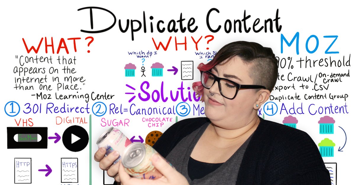 FollowJames's tweet image. How to Resolve #DuplicateContent >>> buff.ly/3sPLEUB via @Moz