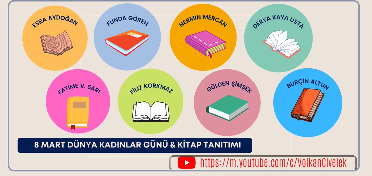 8 Mart Dünya Kadınlar Günü &amp; Kitap Tanıtım Etkinliği