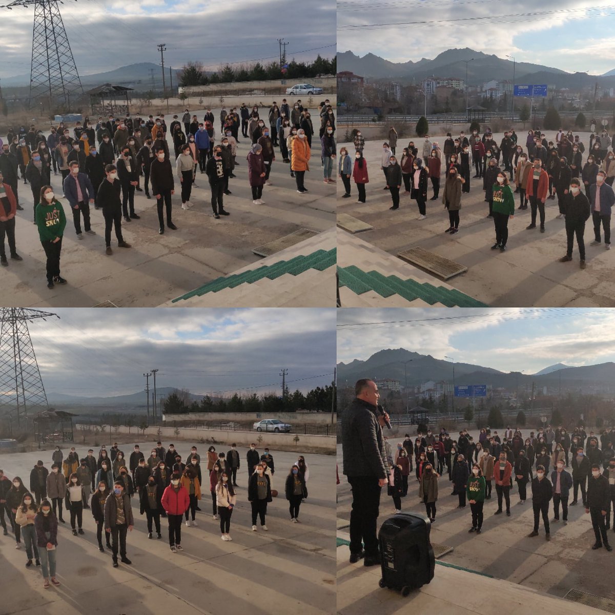 Yüz yüze eğitime ve sınavlara başladık. @aakinci26 <a href="/hkncrt1/">hkncrt</a>