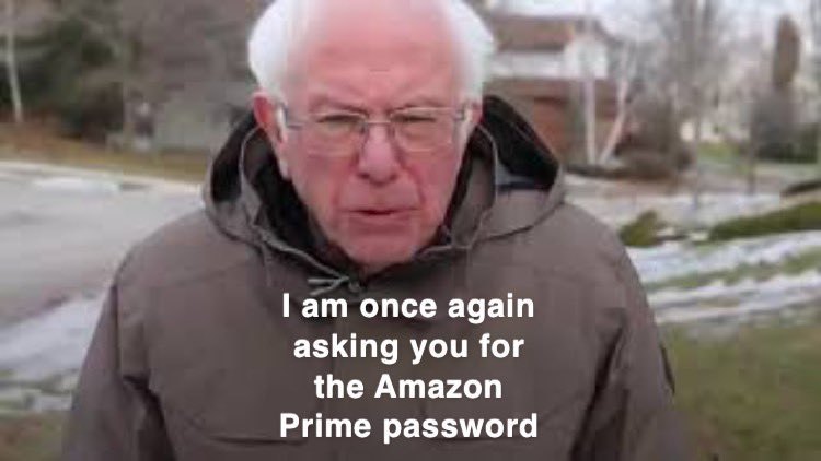 DelaneyGrass's tweet photo. *Me asking my brother for his Amazon prime account info for the 37th* https://t.co/07JVqn6tfC