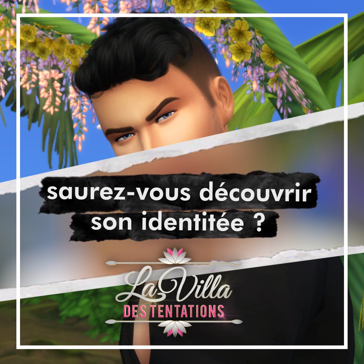 admlaqueen's tweet photo. ❤️ Un nouveau couple va faire son arrivée dans l'épisode 4 ! ❤️

Après avoir tenté de découvrir l'identité de sa copine, arriverez-vous à découvrir celle de ce beau mâle ? 👀
#LVDT https://t.co/bqwMm4SN3m