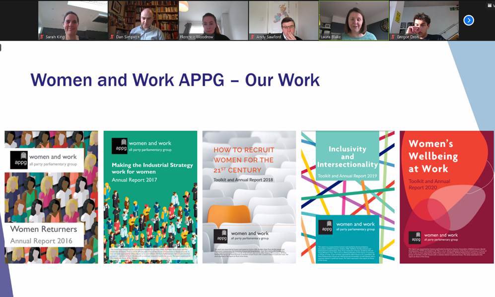 sezking78's tweet photo. Fantastic to hear from @FlorenceWoodrow on the work of @womenworkappg and what more we can do @Connect_Comms on #IWD2021 https://t.co/O2zwGOquSD