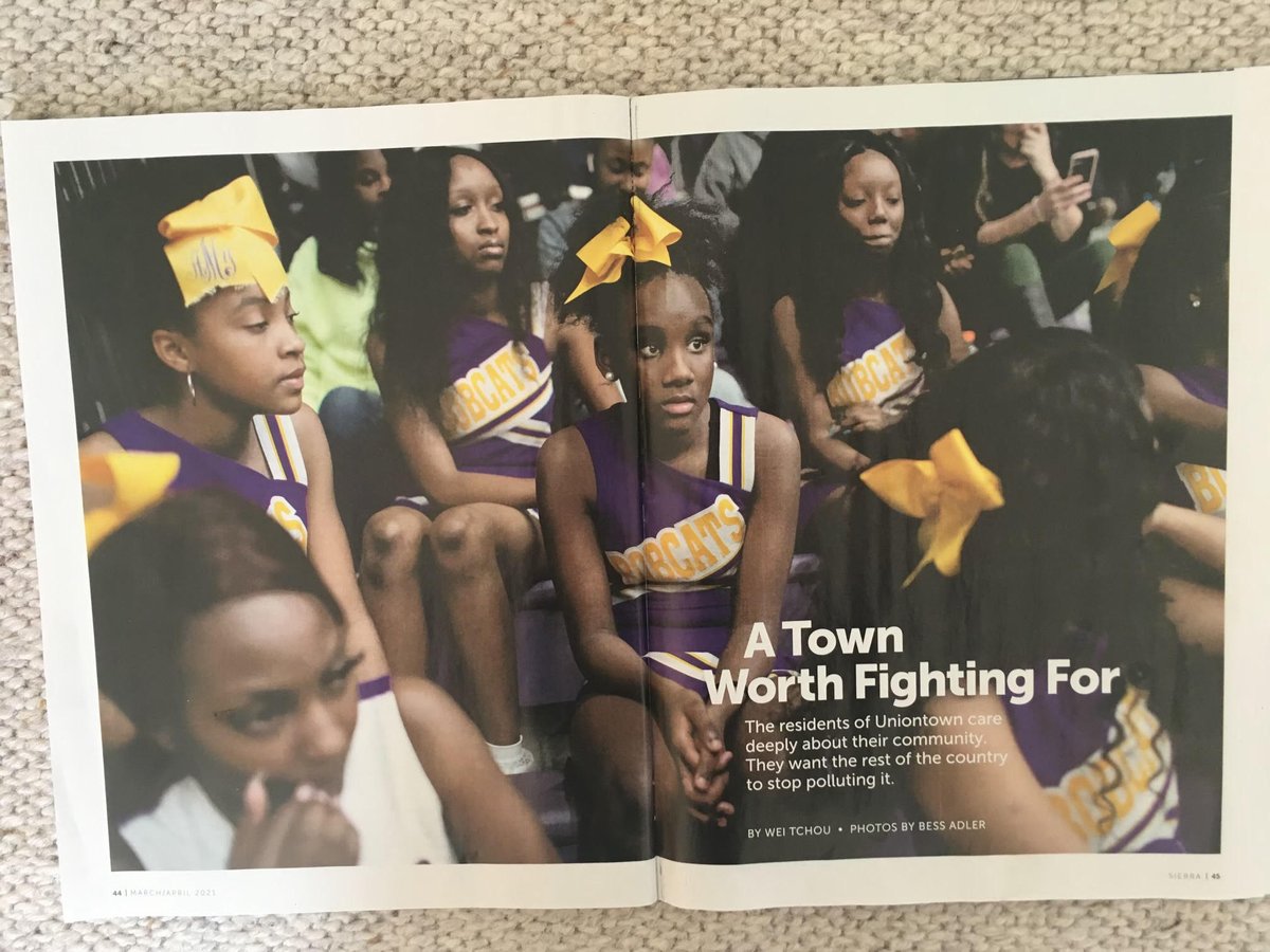 weitchou's tweet photo. Landfill from 33 states east of the Mississippi gets dumped in Uniontown, Alabama, a cradle of the Civil Rights movement. Here's @BessAdler and my portrait of the vibrant community, as they fight for justice, for  @Sierra_Magazine. https://t.co/gSNRJuPoGm https://t.co/rcebhOIpjp
