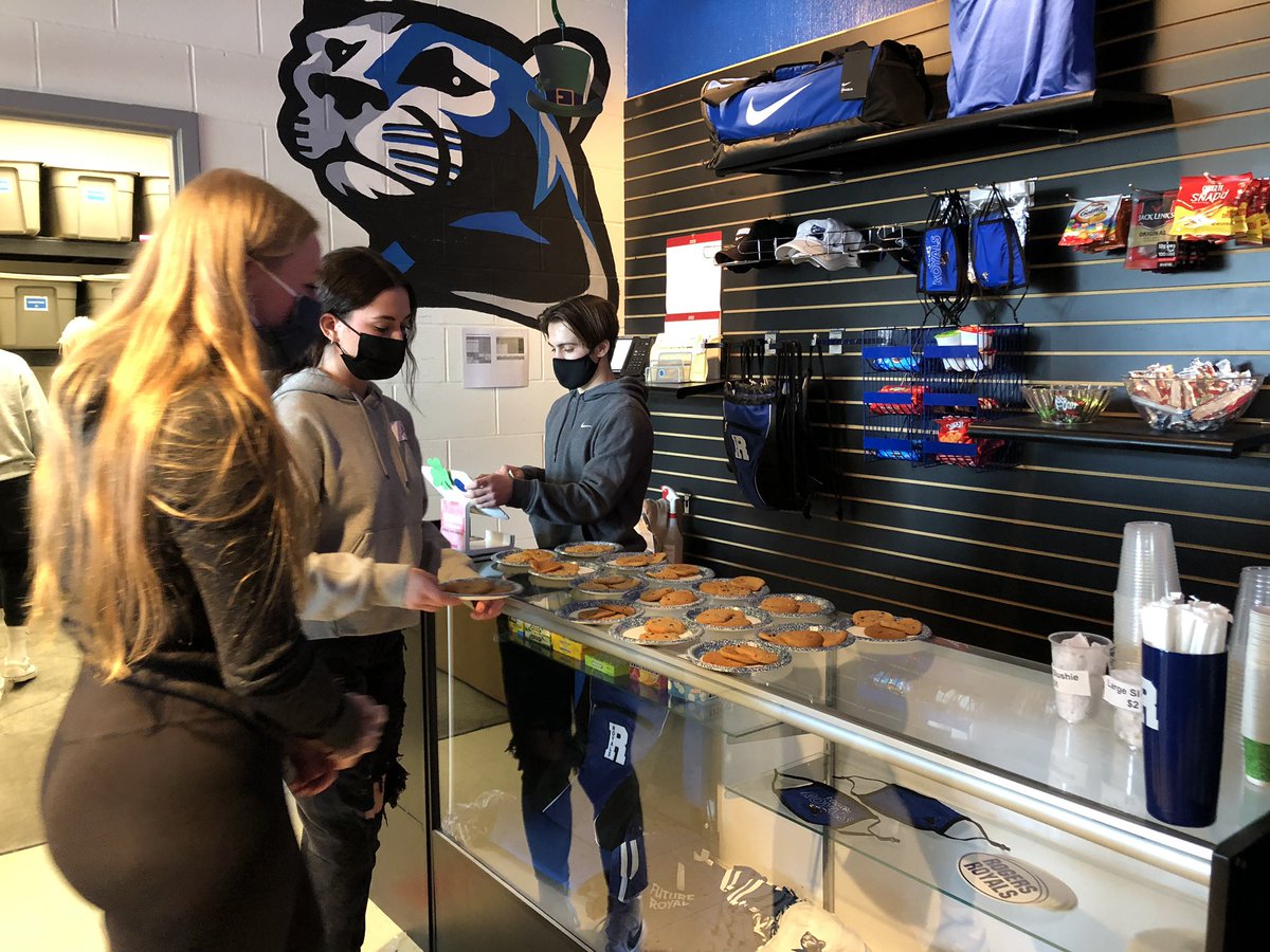 ✨WE’RE OPEN✨ Stop by the DECA Shoppe for cookies, slushies, and all Royals gear!
