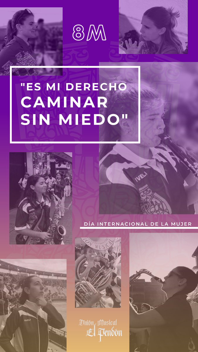 UMElPendon's tweet photo. Feliz 8M!! 💜
#Mujeres #umelpendon #igualdad #DiaInternacionalDeLaMujer https://t.co/guv3DdfjqG