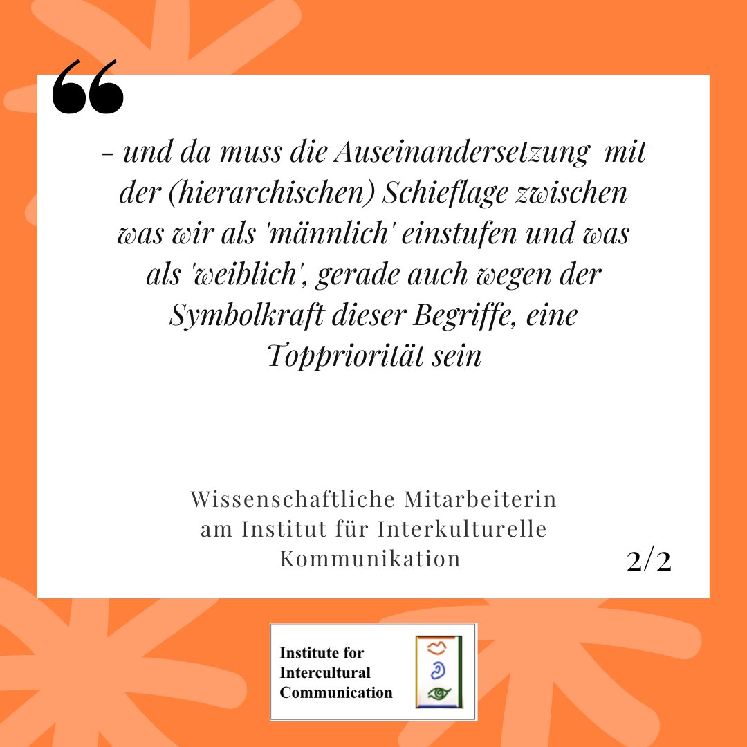 Wir haben den heutigen Tag deshalb zum Anlass genommen, die Frauen bei uns am Institut zu fragen, was ihnen an diesem Tag besonders wichtig ist und wie wir von der Interkulturellen Kommunikation einen positiven Beitrag leisten können 🌍 #FemisitischerKampftag