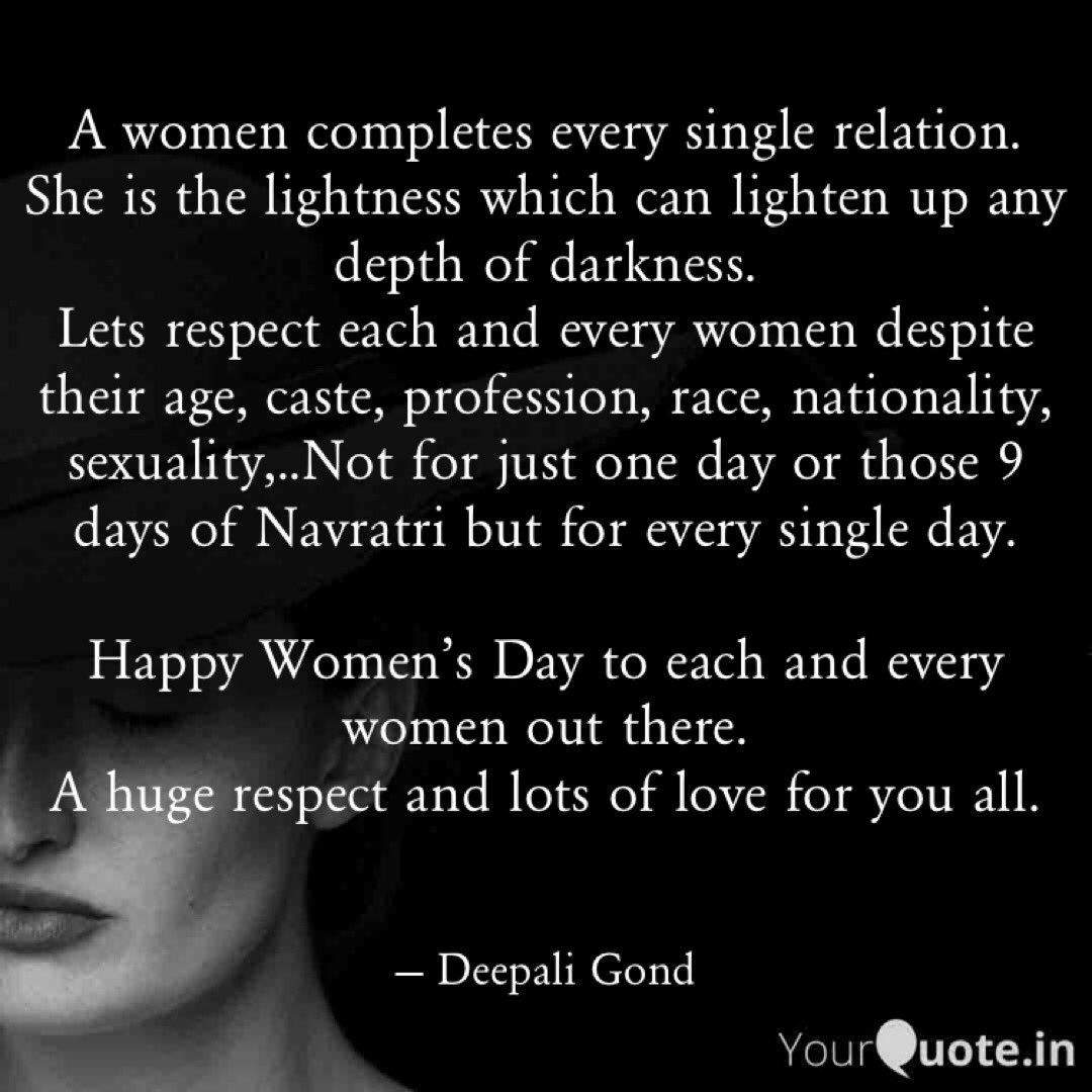 deeps1096's tweet photo. Happy Women’s Day https://t.co/WBfokyDsM2