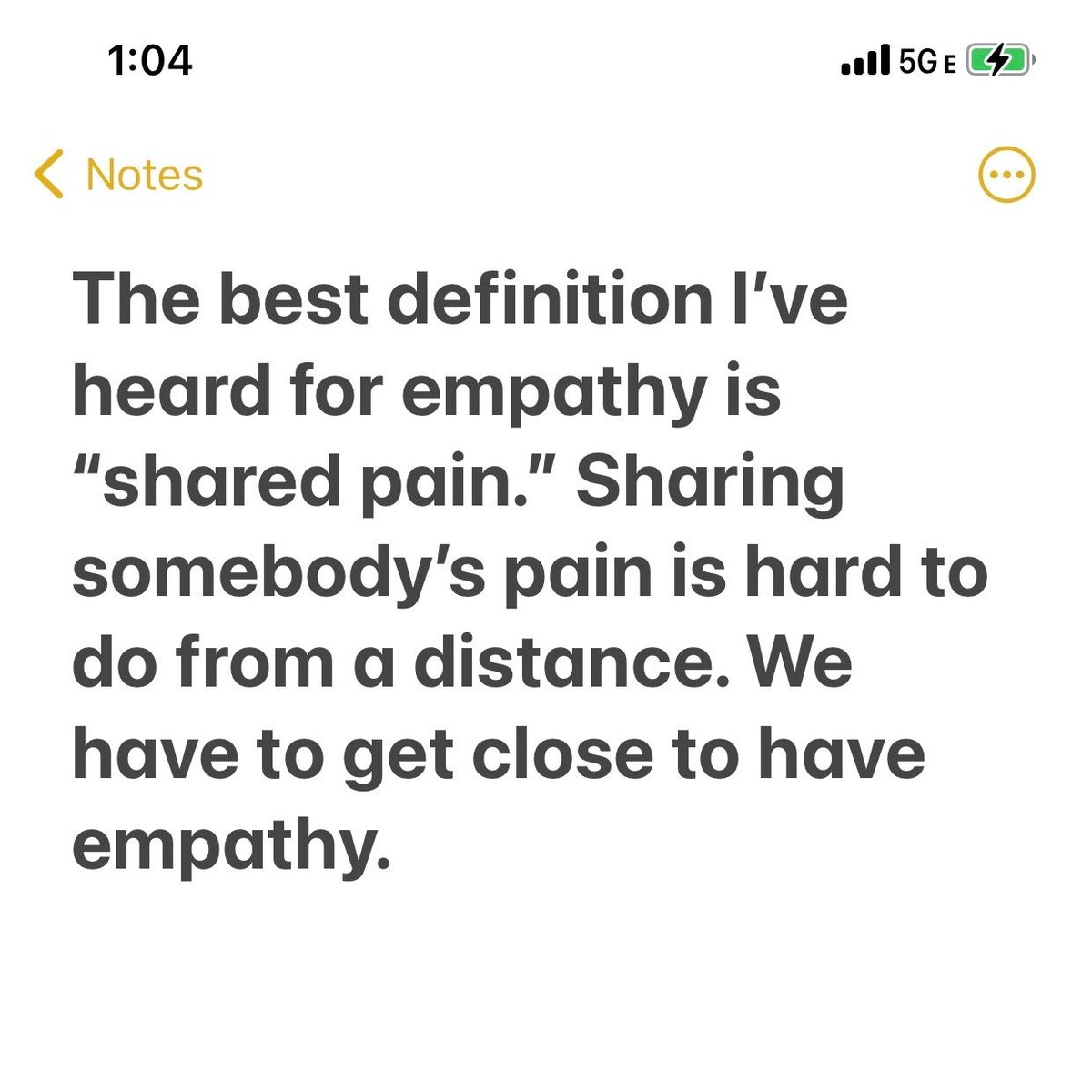 It’s hard to help from a distance. The people who have helped us the most have gotten close. Perhaps it’s time to pay the kindness forward.