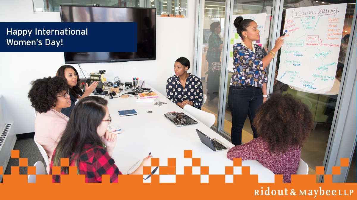 Ridout &amp; Maybee LLP is proud to support International Women's Day 2021! We recognize the efforts and dedication of the women at the firm who play an integral role in our workplace and in the fields of law and intellectual property. #IWD2021 #ChoosetoChallenge
