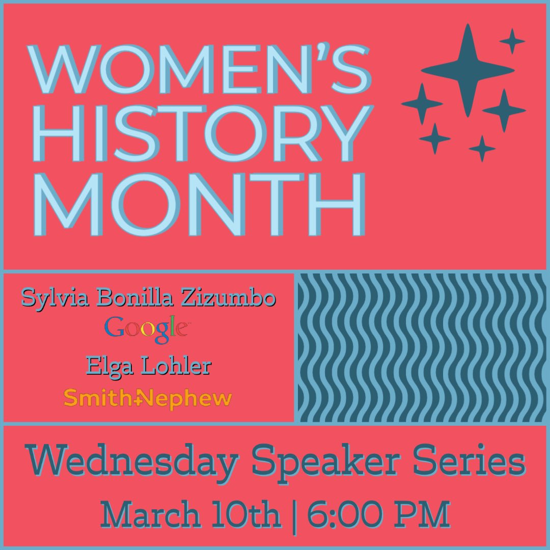 TheCoachMelissa's tweet photo. I am excited to host two women who are pioneers in their fields this Wednesday as we open our #WomensHistoryMonth speaker series. These tech giants have valuable knowledge to share for men and women of all ages. Please join us by registering for our zoom call! {link in bio} https://t.co/Mw5u5f7o4k
