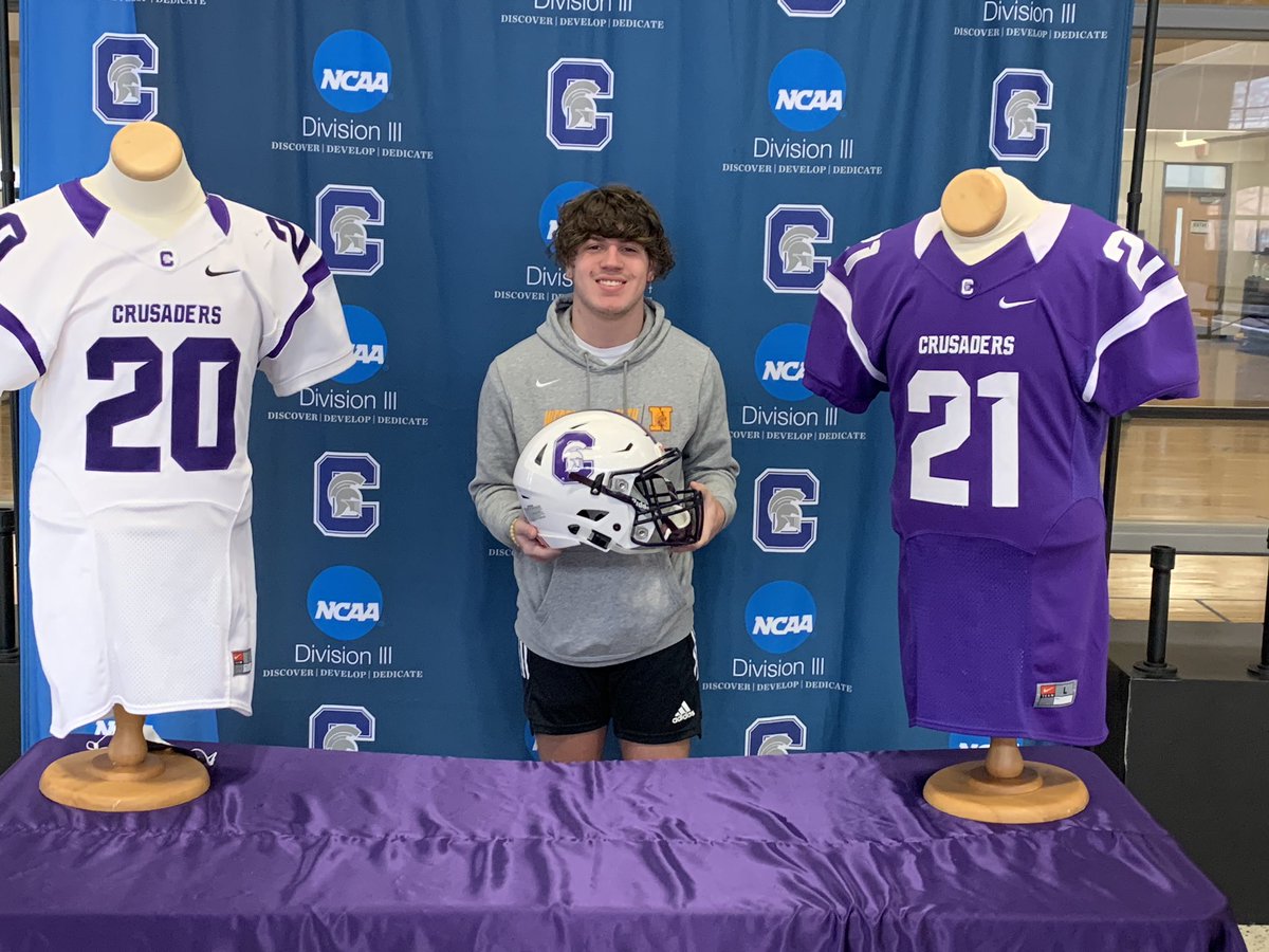 Blessed to revive an offer from Capital University ! Go Crusaders 💜 <a href="/CoachFoos/">Brian Foos</a>