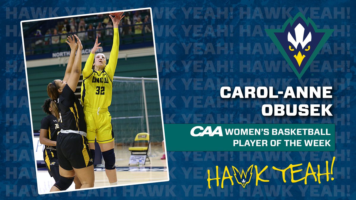 uncwwbb's tweet photo. [NEWS] It's a clean 🧹of the @CAABasketball weekly honors as @ca_obusek &amp; @tayxweb earned the hardware!

📝 https://t.co/lAKfeN063h

#HawkYeah https://t.co/Za6IPeWLYu
