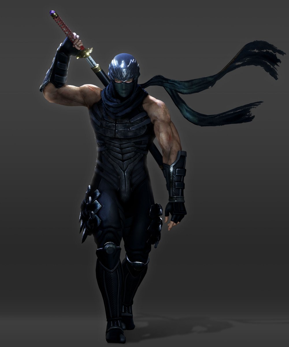 Team NINJA on Twitter: "Ryu Hayabusa - A legendary Super Ninja born into the Dragon Lineage and is forced to walk the path of the ninja - a life entrenched in danger,