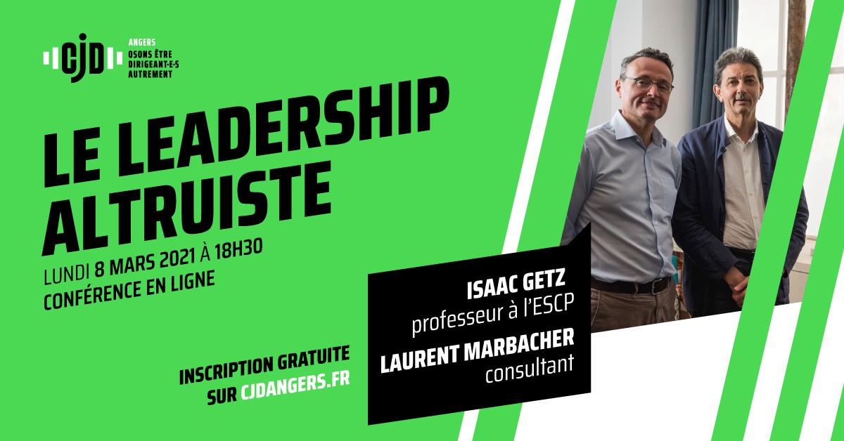Et si donner sans condition était, dans le domaine économique, la clé du succès ? : C'est maintenant ! #conference #cjd inscrivez-vous sur  cjdangers.fr