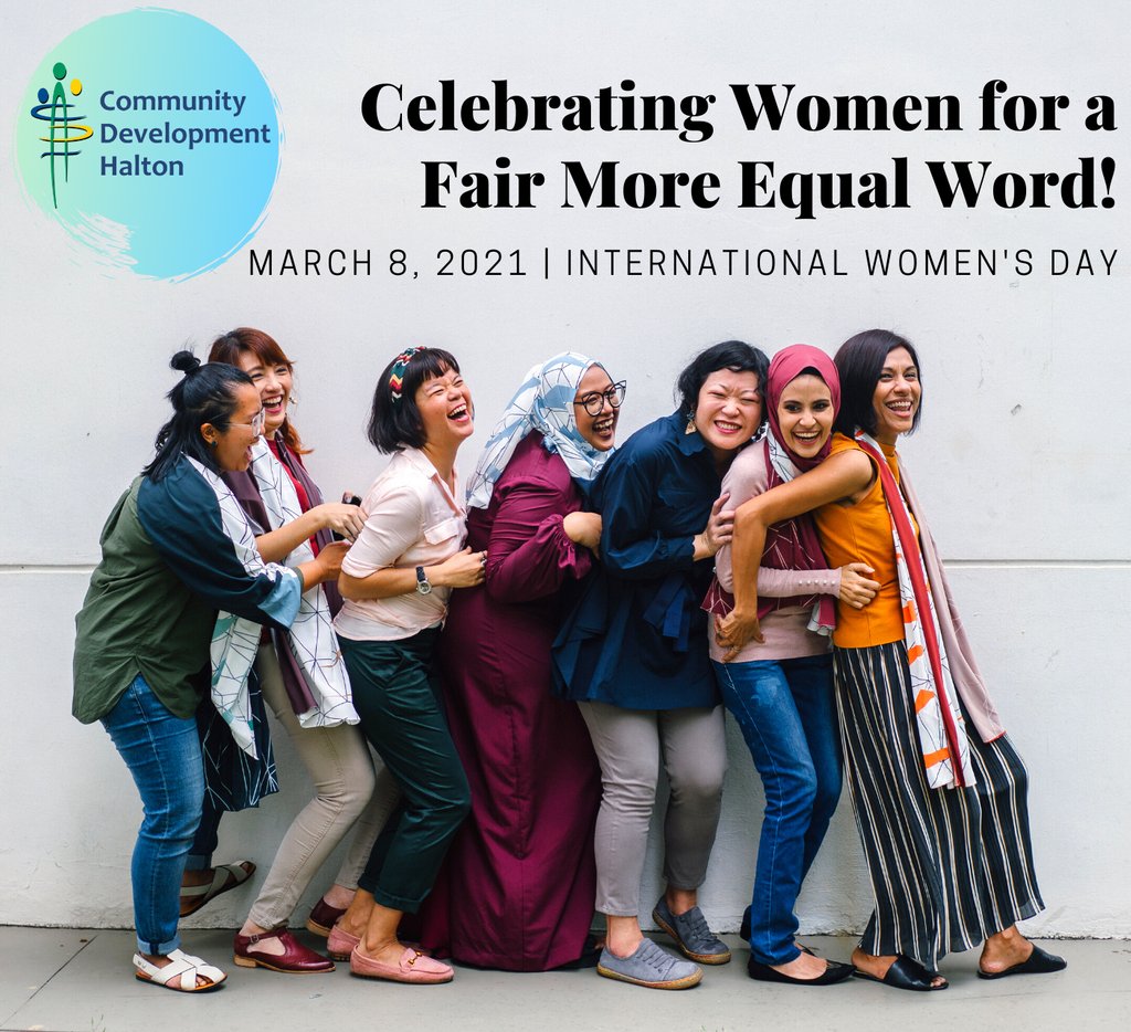 ComDevHalton's tweet photo. Collectively, each one of us can help create a gender equal world. Let’s all be #EachforEqual #IWD2021 https://t.co/xisaQ8TdxT