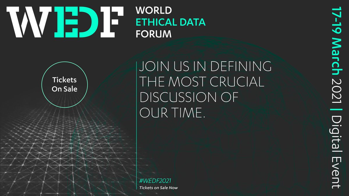 swashapp's tweet image. 📅 Mark your calendars!

Swash will be at the @WEDF_forum on March 18 alongside @streamr and @oceanprotocol to discuss all things data and Web3. 

See you there! 😎

Tickets for the 3-day event here 👇worldethicaldataforum.org/tickets

 #WEDF2021