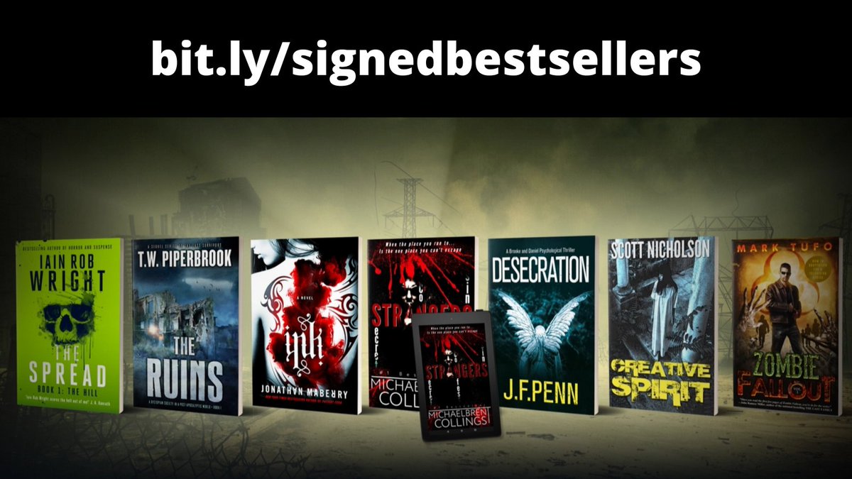 Joanna (J.F.) Penn (@thecreativepenn) on Twitter photo Love #horror #darkfiction ? Be in to win 7 signed paperbacks including <a href="/jonathanmaberry/">Jonathan Maberry</a> <a href="/mbcollings/">Michaelbrent Collings</a> @eScottNicholson <a href="/iain_rob_wright/">Iain Rob Wright</a> <a href="/ZombieFallout/">Mark Tufo</a> & my own Desecration bit.ly/signedbestsell… Love #horror #darkfiction ? Be in to win 7 signed paperbacks including <a href="/jonathanmaberry/">Jonathan Maberry</a> <a href="/mbcollings/">Michaelbrent Collings</a> @eScottNicholson <a href="/iain_rob_wright/">Iain Rob Wright</a> <a href="/ZombieFallout/">Mark Tufo</a> & my own Desecration bit.ly/signedbestsell…