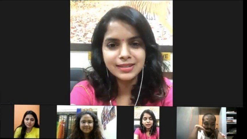 JuggernautsOFC's tweet photo. "She achieved power, and the barriers fell down." 
On Women's Day, about Women in Sports! What an alluring evening with the amazing Taruka Srivastav! Thank you, Taruka! It was great to have you here with us, and we're looking forward to more such interactions with you 💜 https://t.co/UGCCWwWiRA