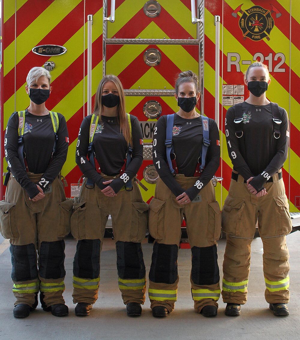 cindi2k's tweet photo. International women’s day. These are the women of the SFD. Lt Cindi,Firefighter Kim,Firefighter Kelly &amp; Firefighter Jayde https://t.co/QbemzNz3W4