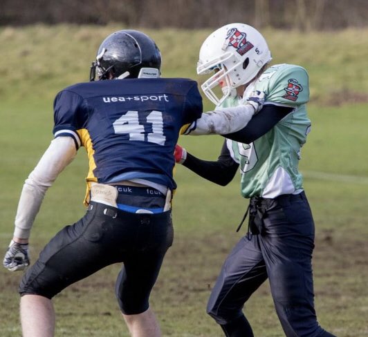 CUPythonsAFC's tweet image. For #IWD2021 we’d like to celebrate Hebe Hunter Gordon the first female to start for @CUPythonsAFC @Cambridge_Uni in its history. A true Python legend #👩🏻🏈🐍