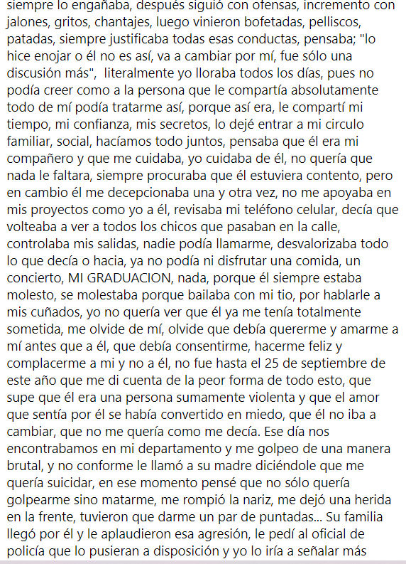 marthallanos's tweet photo. Hoy #8M2021 es la segunda audiencia de este hombre sumamente violento y futuro feminicida. El año pasado casi acaba con la vida de Karla. Les pido su apoyo para ejercer presión social en el tribunal de la #CdMx para que se haga justicia #NiUnaMas https://t.co/ZzEVbisLzX