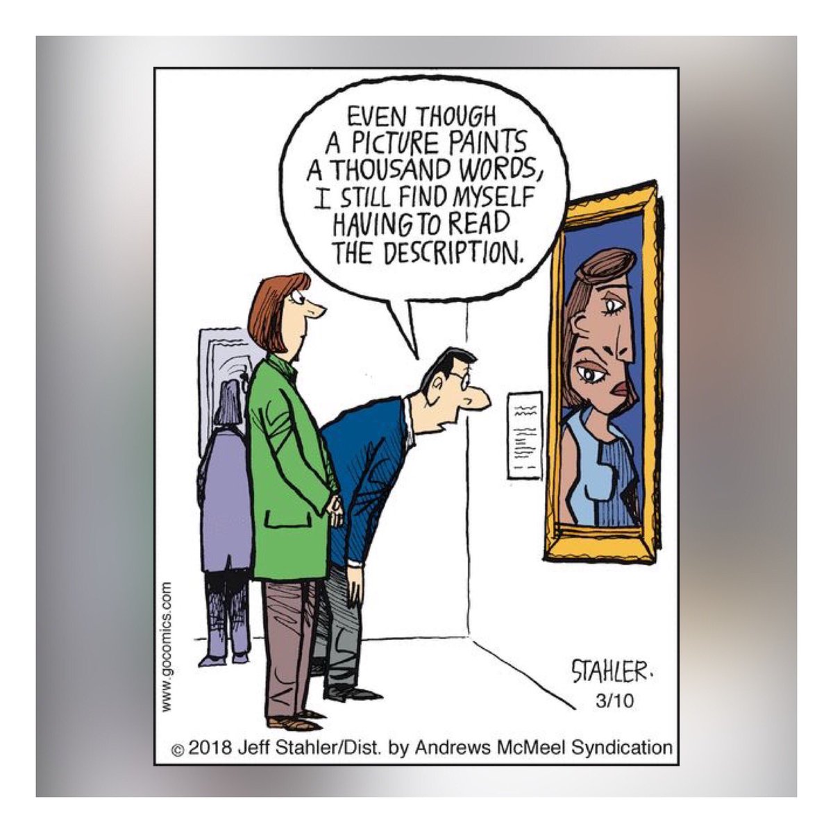 FancyPrints_'s tweet photo. 🤣 •••• Art Humor •••• 🤪
#mondaythoughts #MondayMotivation #drawing #artwork #humor #fancyprints #cartoon #NEW #Memes #artist #GraphicDesign #march8th #photooftheday https://t.co/JyH3SN9hLm