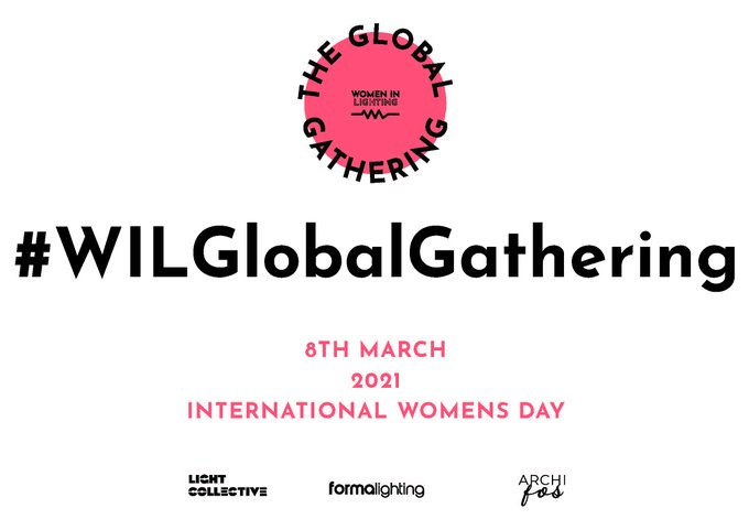Happy international women's day! thanks #womeninlighting for celebrating today with the amazing #wilglobalgathering it's been fantastic to see so many designers across the world take part and be inspired!