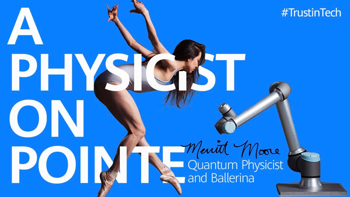 StreitzAbility's tweet photo. Rushing back & forth from #ballet stage to Harvard lab, @physicsonpointe
is proof of how fierce & brilliant #women can be. To celebrate #WomensDay share this video & @ the one woman who inspires you most. #Huawei #TrustInTech #ConnectingHopes #RuhGlobal https://t.co/gyoq2qOaiR https://t.co/CINBJ5gX3u