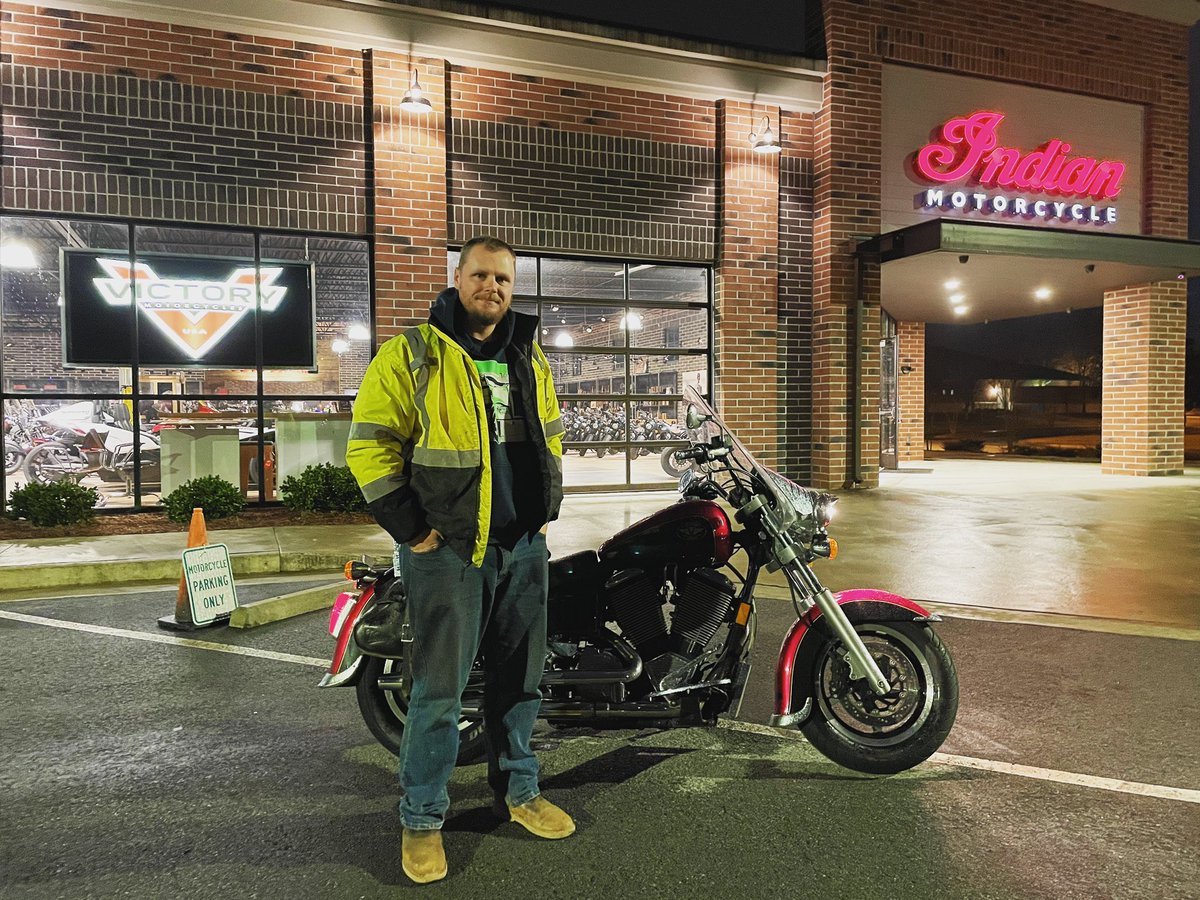 Congratulations to Matt on his 1999 Victory V92C. We hope you enjoy your “new to you” bike and thank you for choosing Mall of Georgia Indian Motorcycle. #mallofgeorgiaindianmotorcycle #mallofgaindianmotorcycle #mogim #preownedmotorcycles