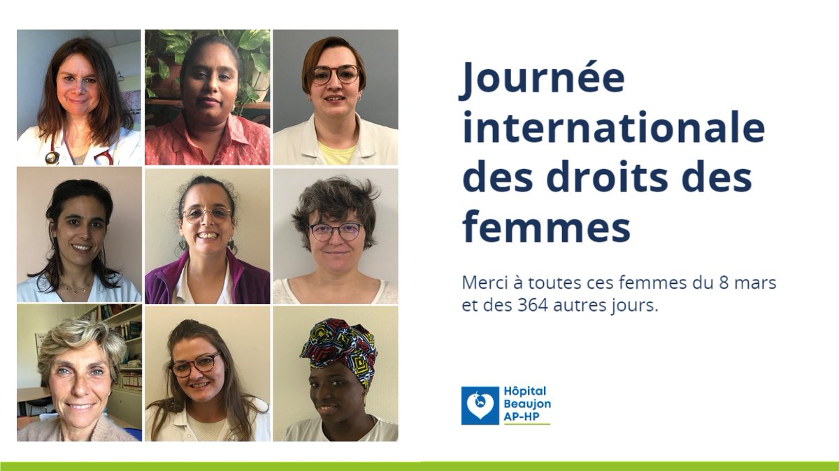 [#InternationalWomensDay]💗En cette journée internationale des droits des femmes, l'<a href="/hopitalbeaujon/">Hôpital Beaujon AP-HP</a> <a href="/APHP/">Assistance Publique – Hôpitaux de Paris (AP-HP)</a> souhaite mettre en lumière celles qui mettent leurs compétences au service de l’hôpital. 🙏#8mars