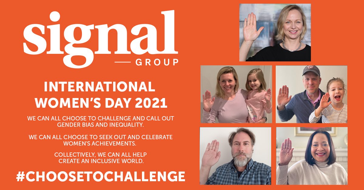 Happy #InternationalWomensDay!  
 
We are proud to celebrate all women and allies who #ChooseToChallenge gender bias and inequality today and every day.