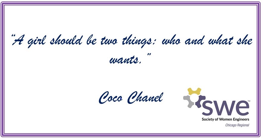 Happy #InternationalWomensDay from SWE Chicago! The theme for this year is Choose To Challenge. SWE Chicago would like to challenge all women to to be whatever they want to be. What do you #ChooseToChallenge?