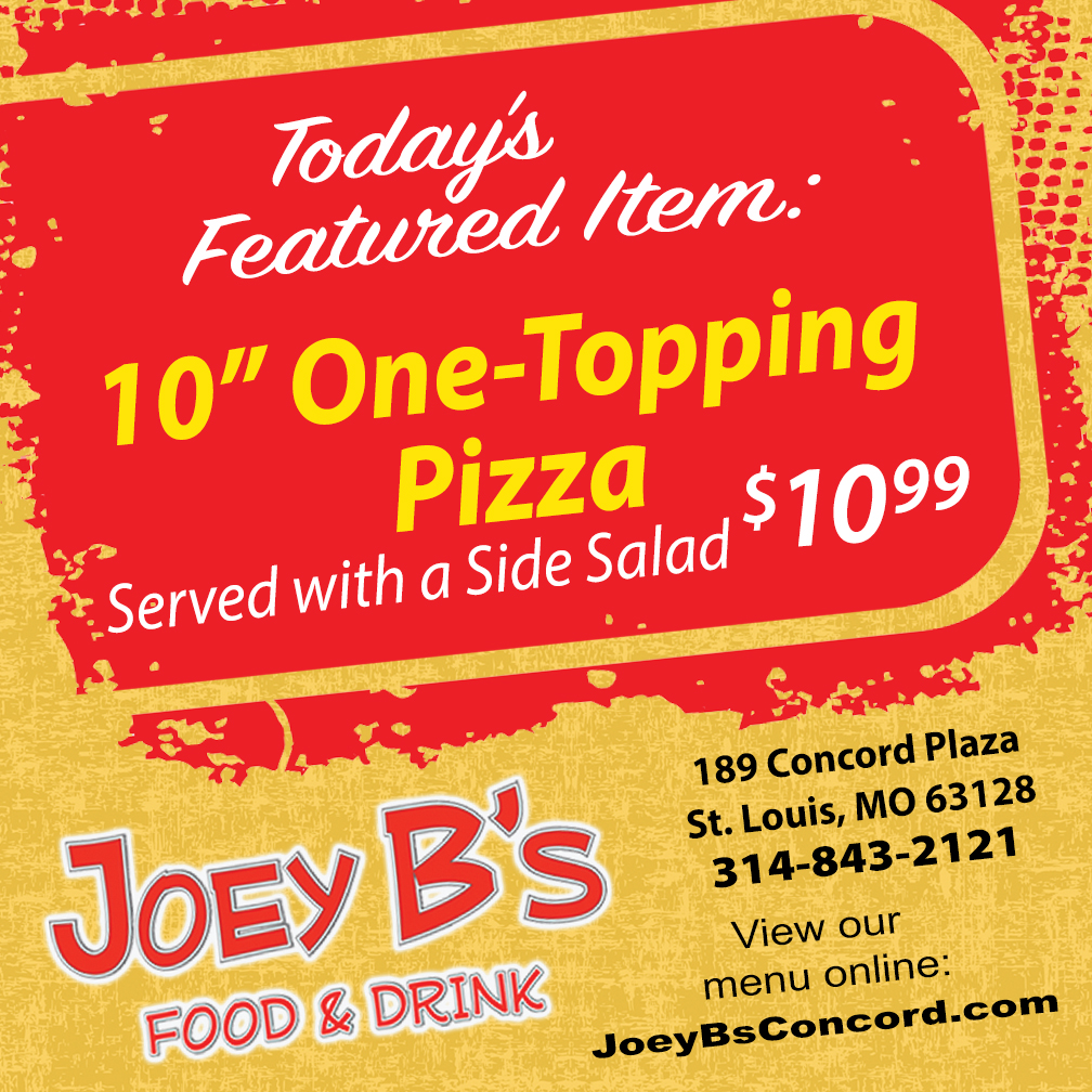 #PizzaSpecial at @JoeyBsConcord1 #FoodandDrink #MondayMotivation