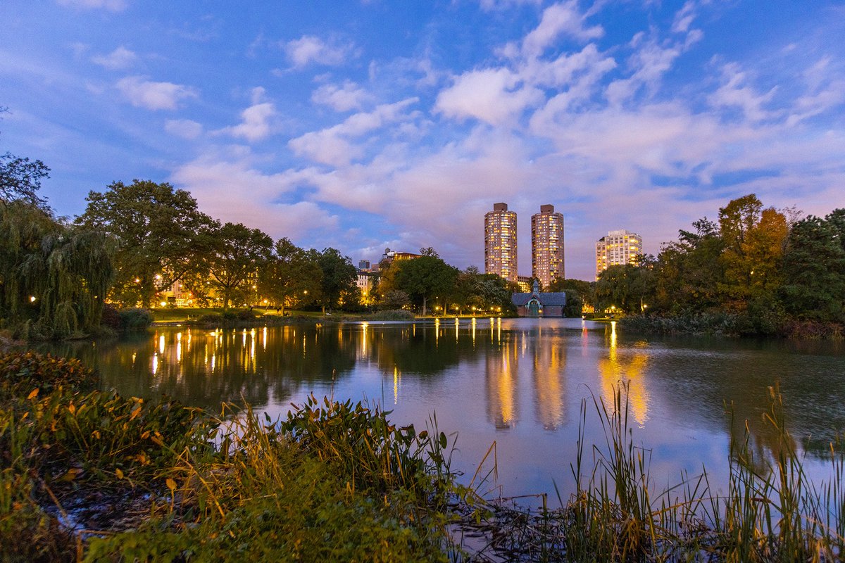 Harlem Meer in Central Park