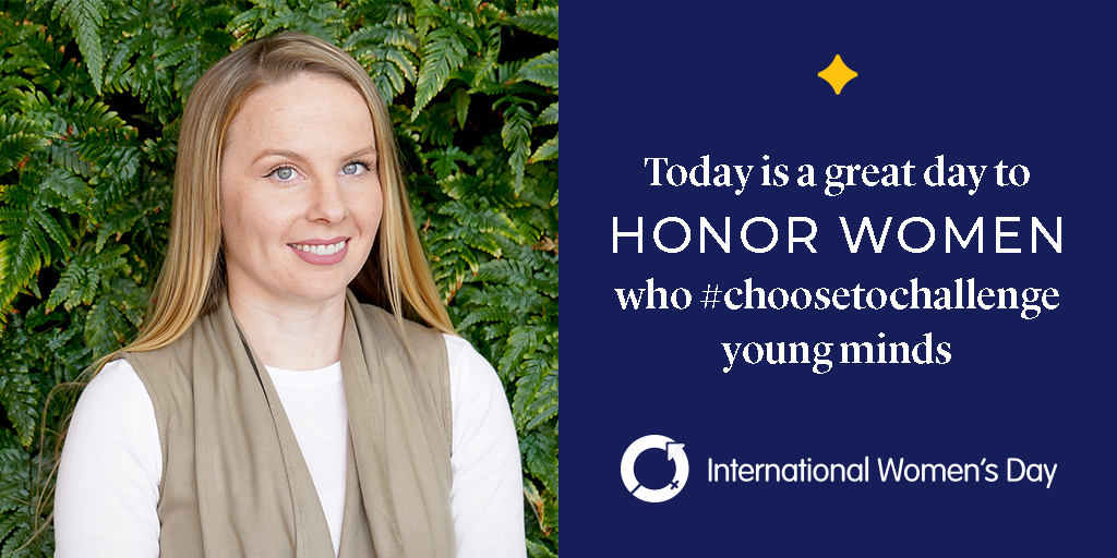 Honored's tweet photo. Celebrate #InternationalWomensDay by recognizing an amazing woman—like our March Honoree Julia Balsam of @pgcps—who chooses to make an important impact on young lives by teaching! ✨➡️https://t.co/XCLehbbY1i ⬅️ #IWD2021 #choosetochallenge https://t.co/XPt3ZAW8H0